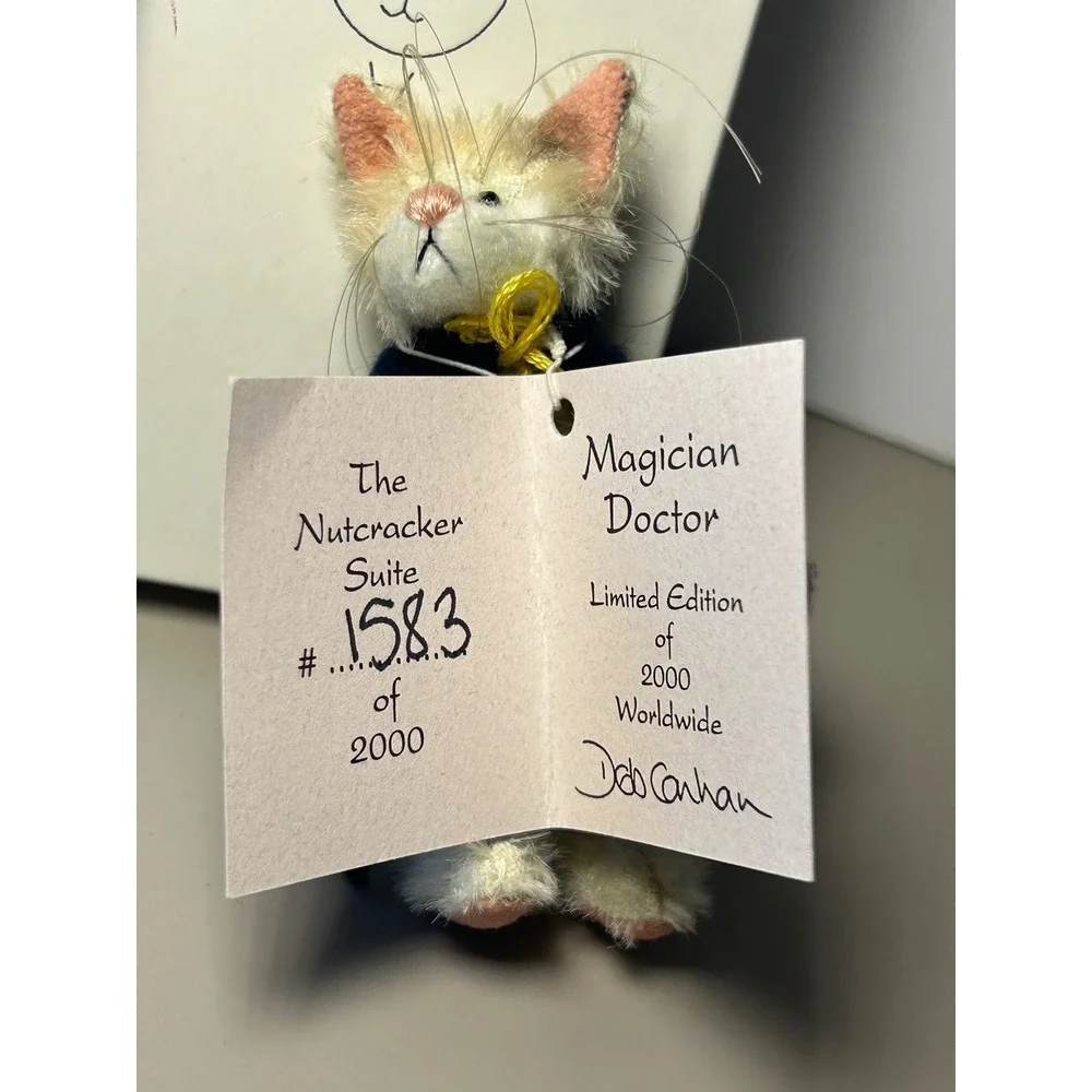Deb Canham Artist Designs Magician Doctor‎ Nutcracker Suite Limited Edition Cat